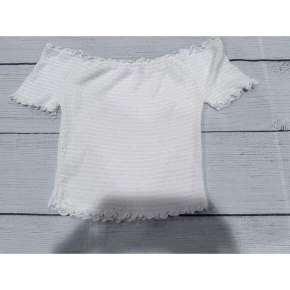 Heart & Hips Off the Shoulder Smocked Top - Picture 1 of 3